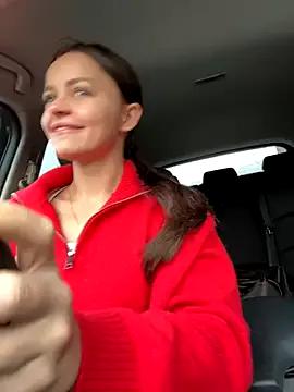 AngelinaTeller — Show tits&pussy touch in doggy