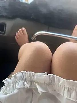 May-Squirt — fox tail in the ass  naked on puplic